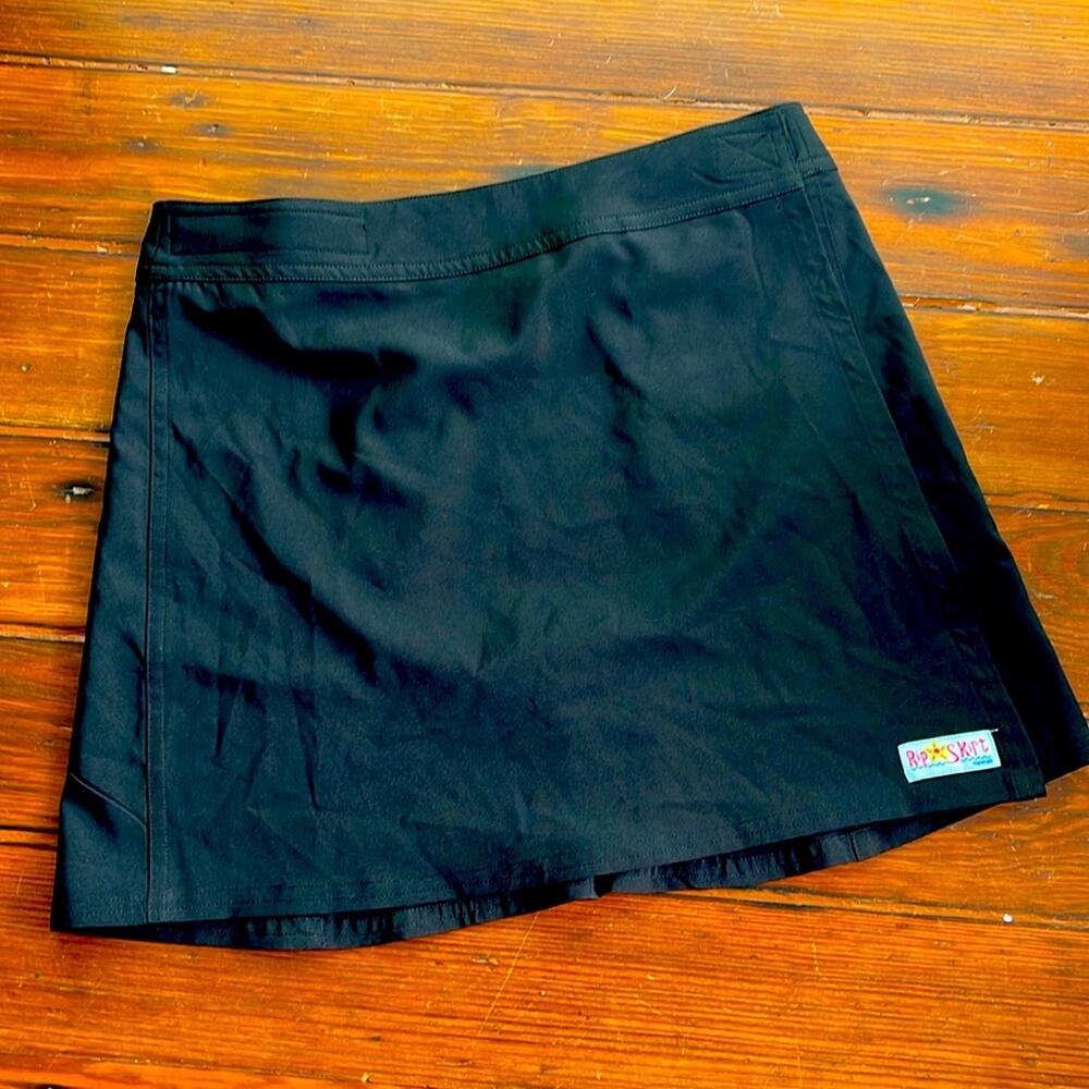 Rip Skirt quick dry nylon mini wrap skirt sz S